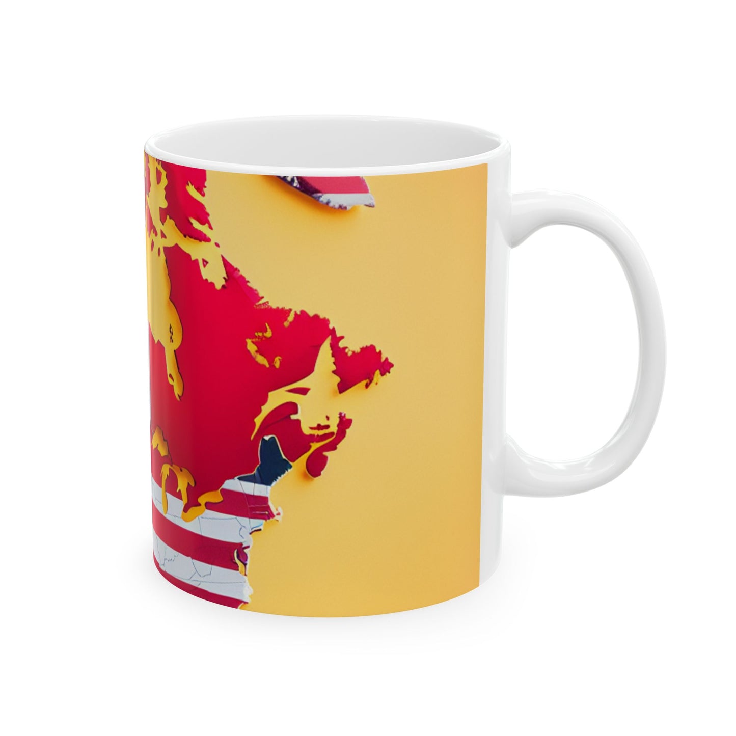 United Flags Mug – Canada & USA Together